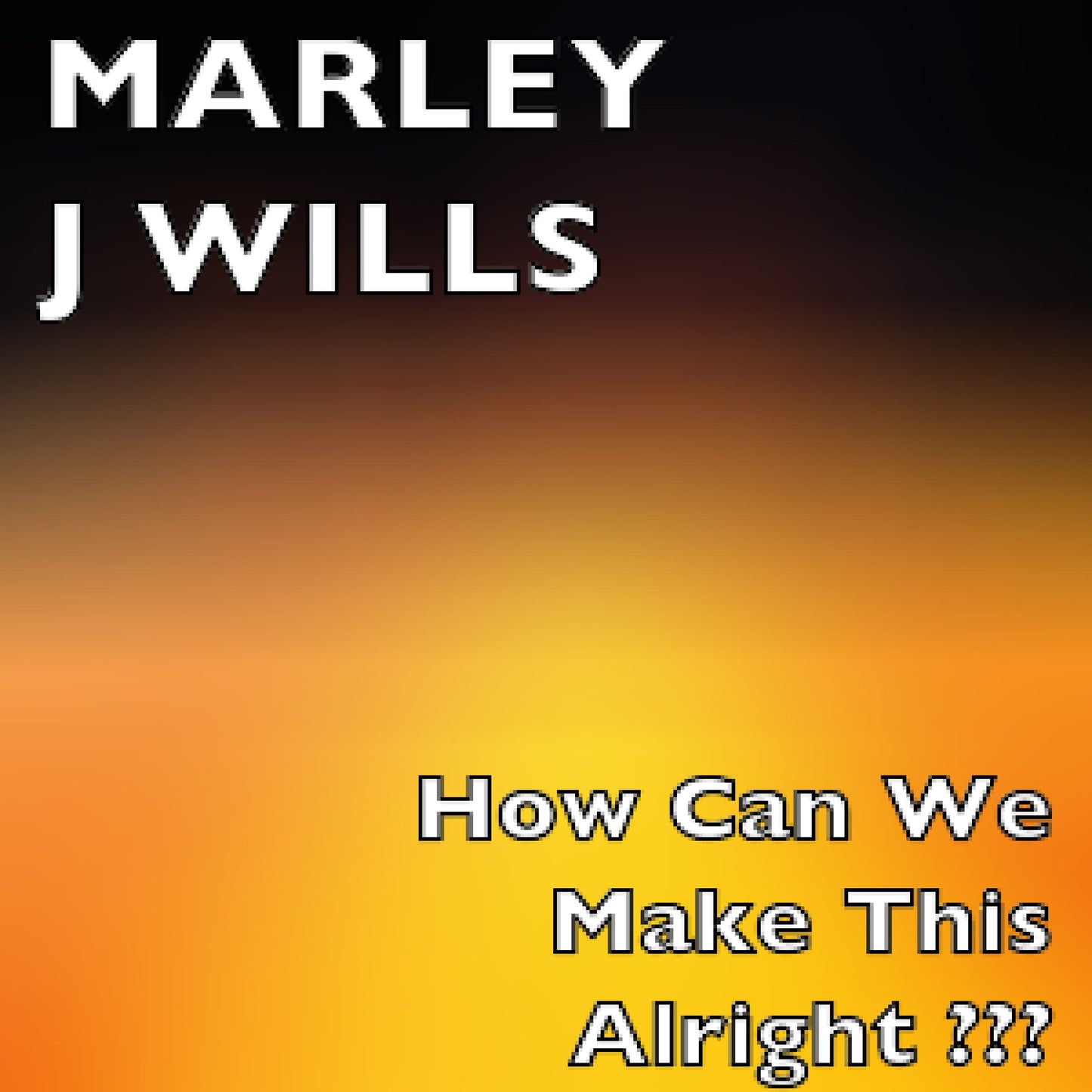 HOW CAN WE MAKE THIS ALRIGHT? by MARLEY J WILLS